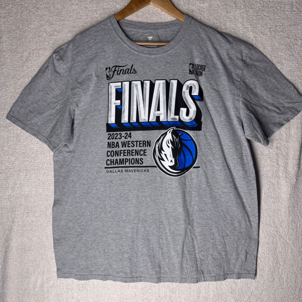 Dallas Mavericks 2024 Western Conference Champions NBA Finals Fanatics 2XL Tee